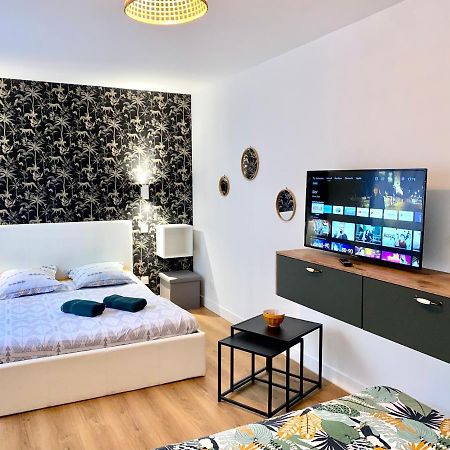 Superbe Appt Avec Cour Et Parking Gratuit A 5Min De La Cite Medievale Carcassonne Ngoại thất bức ảnh